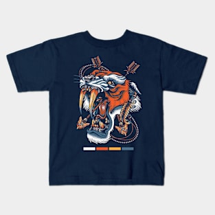 arrowed tigers had Kids T-Shirt